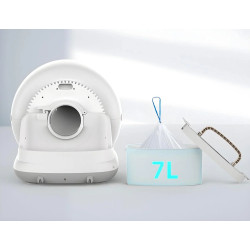 Litieră automată pentru pisici iHunt Smart Cat Litter V7 (White) Thumb