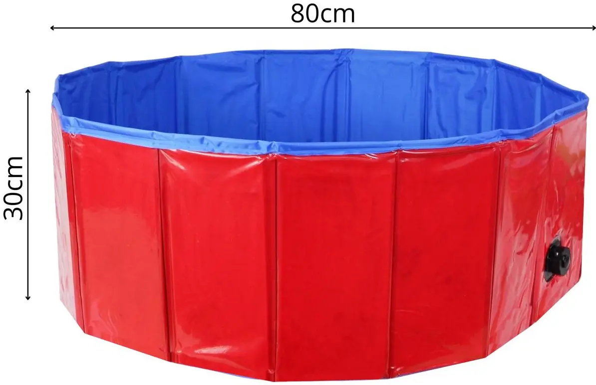 Бассейн для собак MaxxPro 506635 (Red/Blue) - 3