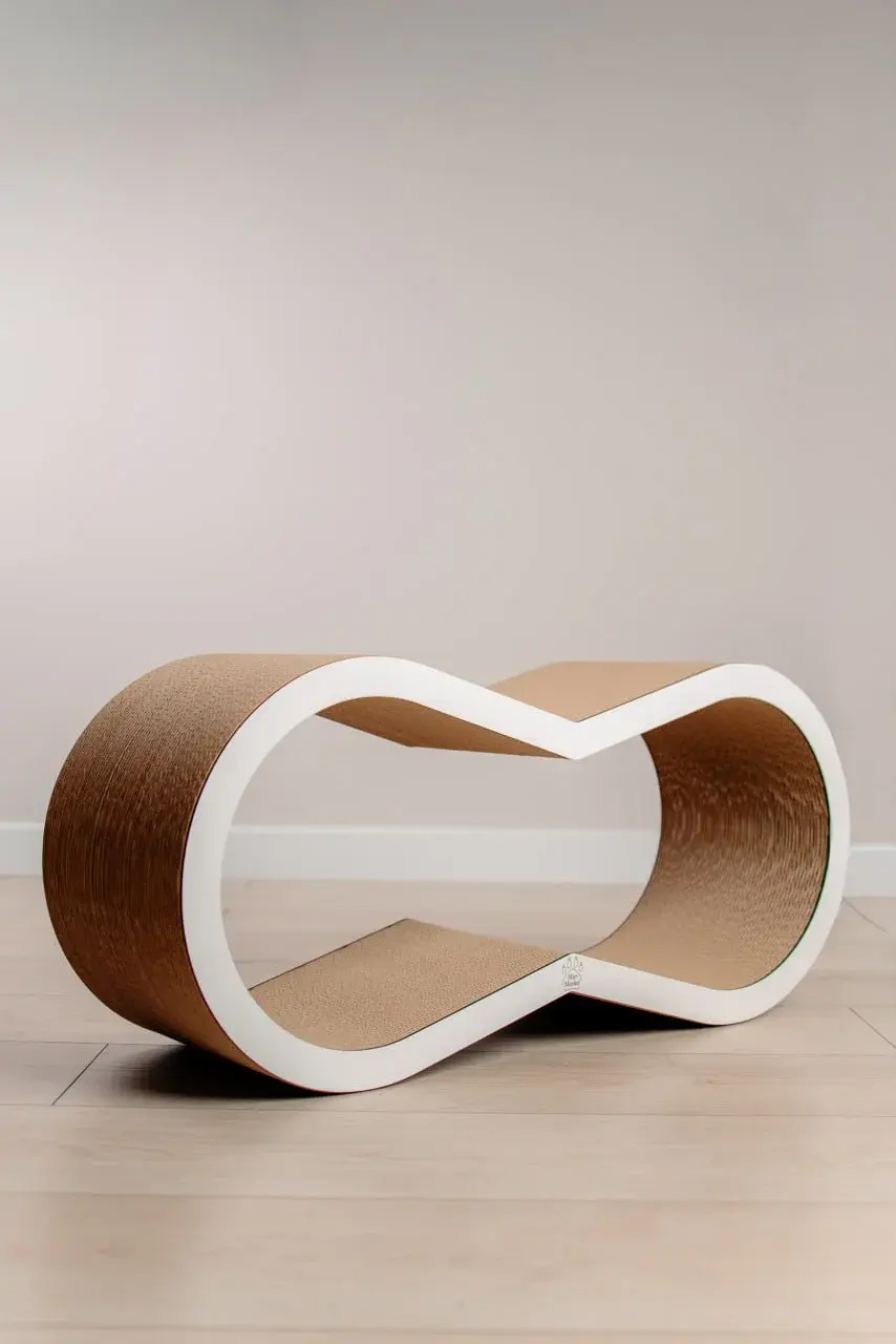 Когтеточка для кошек MurMarket Dream L (White/Brown) - 2