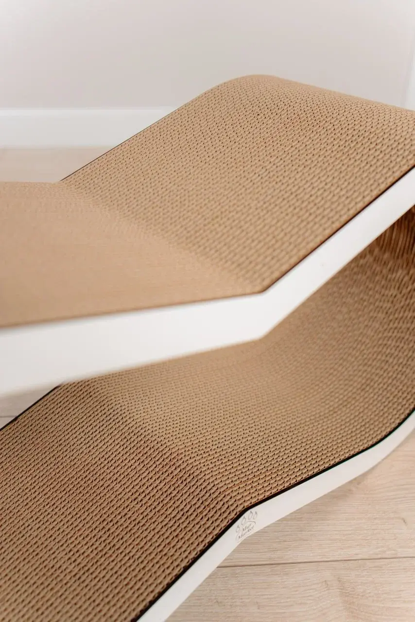 Когтеточка для кошек MurMarket Dream L (White/Brown) - 6