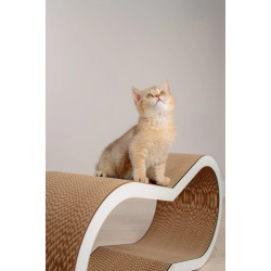 Когтеточка для кошек MurMarket Dream L (White/Brown) Thumb