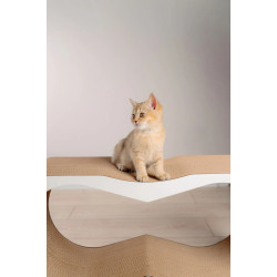 Когтеточка для кошек MurMarket Dream XL (White/Brown) Thumb