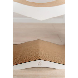 Когтеточка для кошек MurMarket Dream XL (White/Brown) Thumb