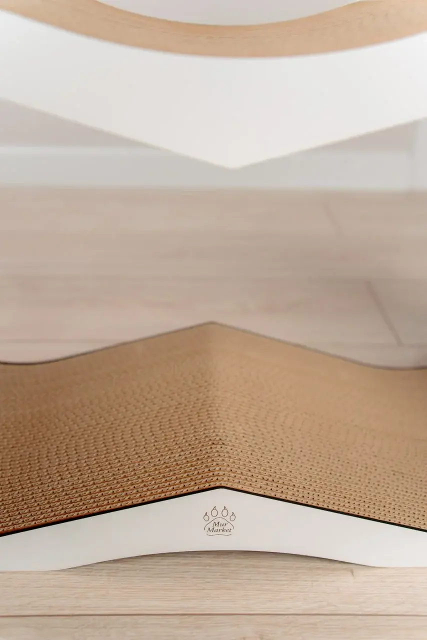 Когтеточка для кошек MurMarket Dream XL (White/Brown) - 7