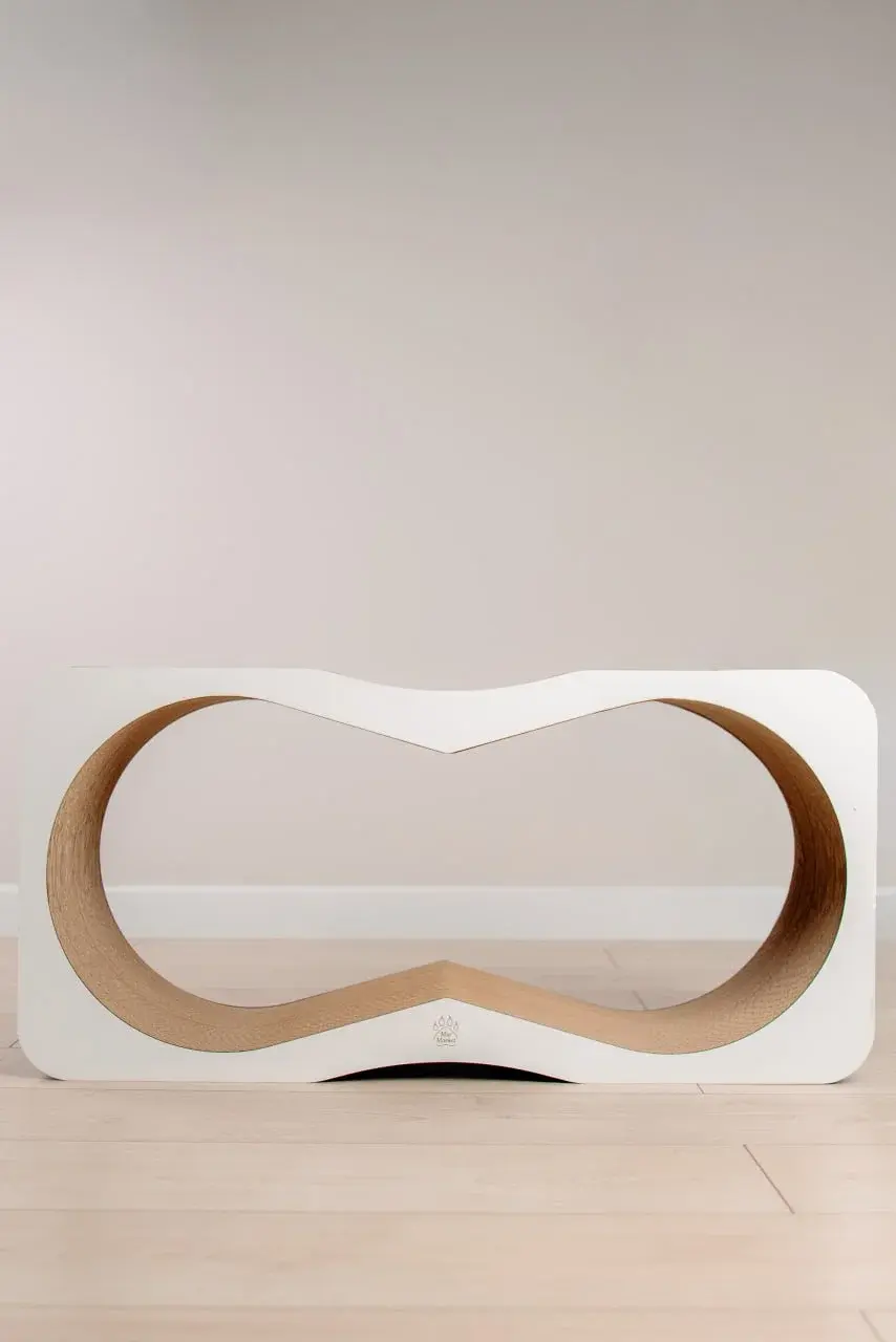 Когтеточка для кошек MurMarket Dream XL (White/Brown) - 8