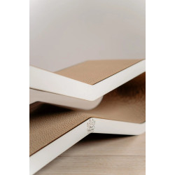 Когтеточка для кошек MurMarket Tiny Tiger S (White/Brown) Thumb