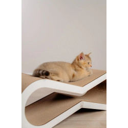 Когтеточка для кошек MurMarket Tiny Tiger S (White/Brown) Thumb