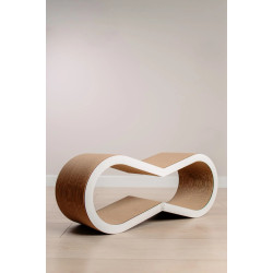 Когтеточка MurMarket Tiny Tiger M (White/Brown) Thumb