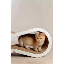 Когтеточка MurMarket Tiny Tiger M (White/Brown) Thumb