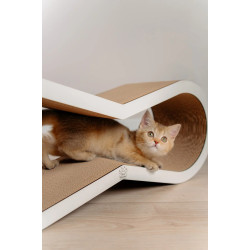 Когтеточка MurMarket Tiny Tiger M (White/Brown) Thumb