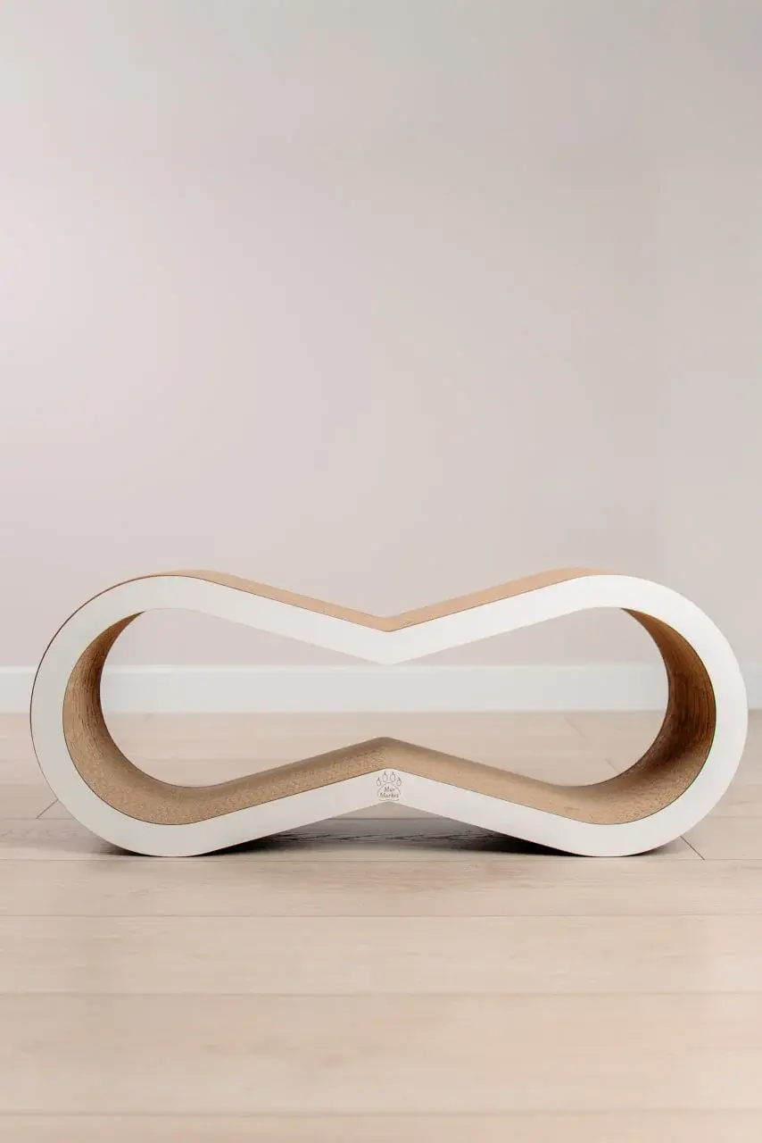 Когтеточка MurMarket Tiny Tiger M (White/Brown) - 6