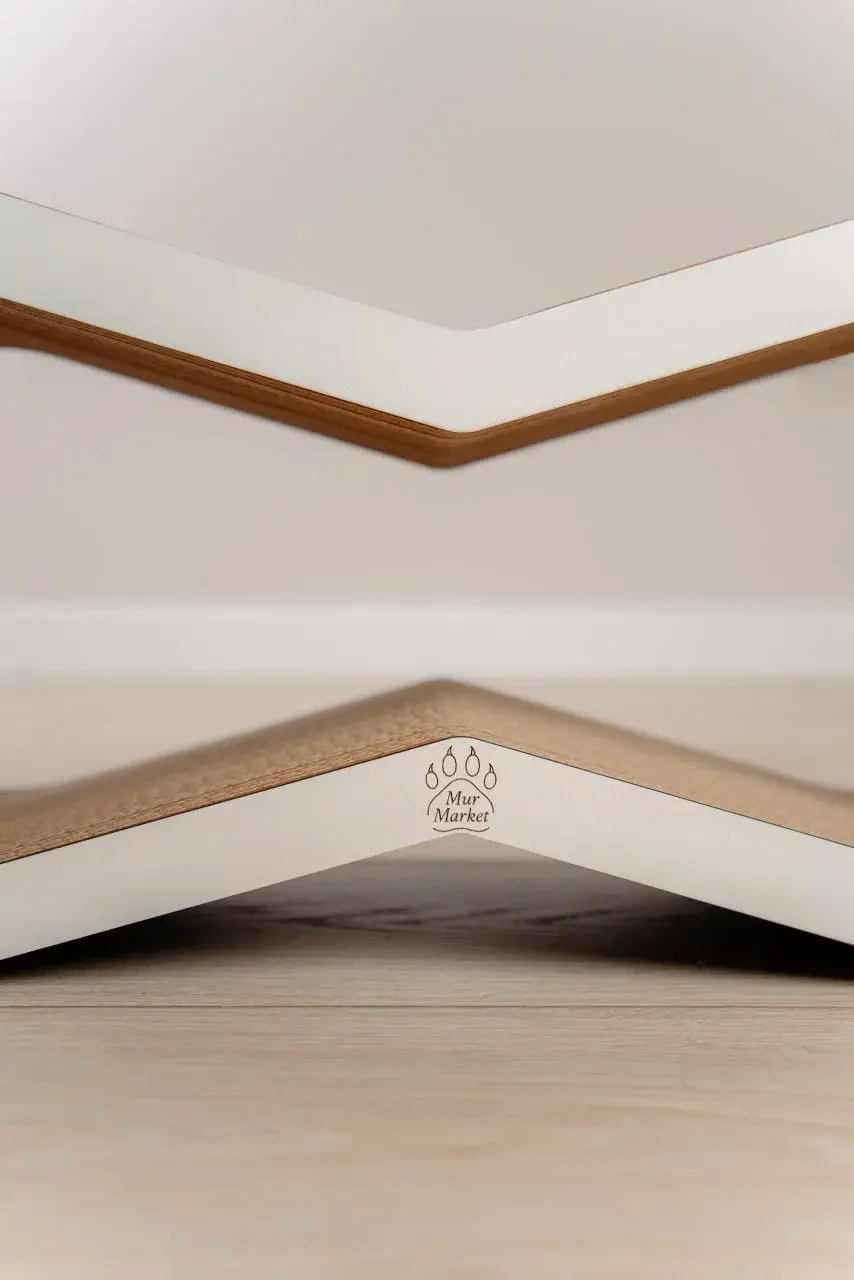 Когтеточка MurMarket Tiny Tiger M (White/Brown) - 7