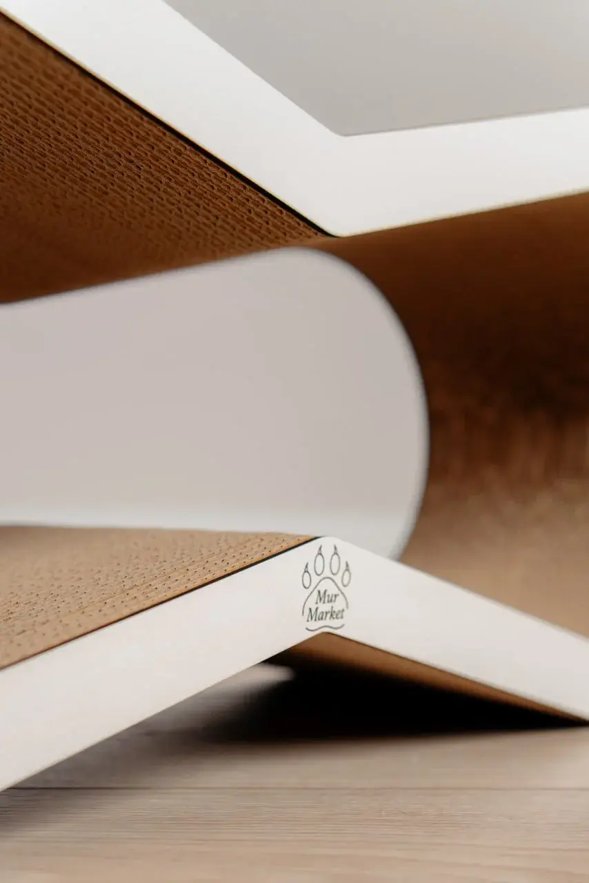 Когтеточка MurMarket Tiny Tiger M (White/Brown) - 8