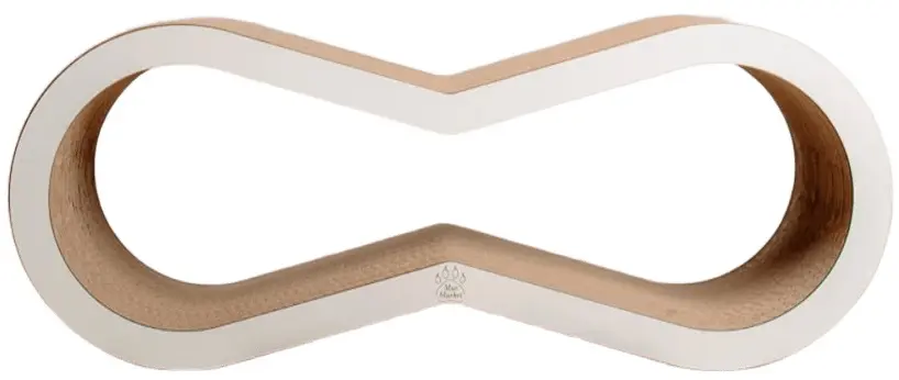 Когтеточка MurMarket Tiny Tiger M (White/Brown)