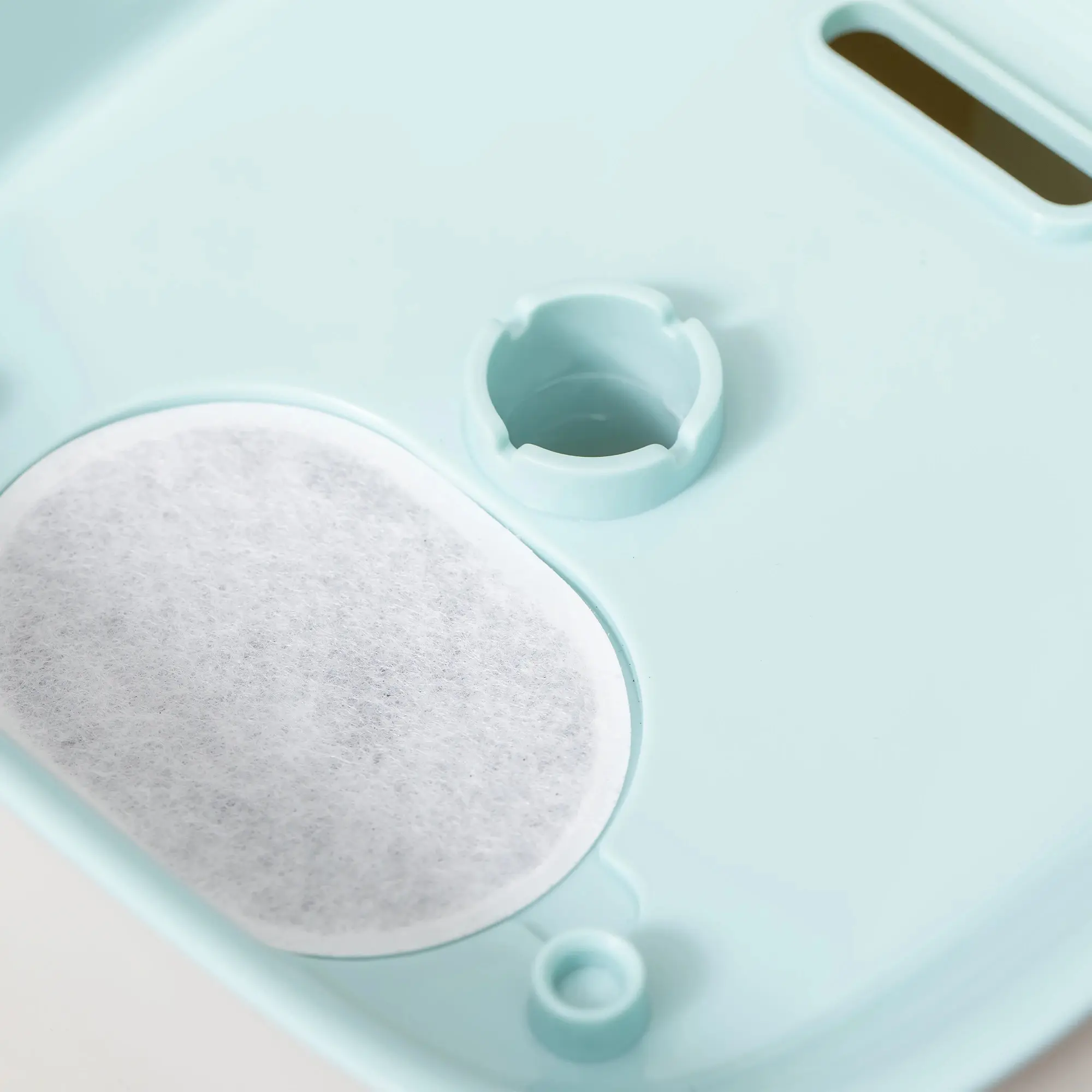 Автоматический питьевой фонтан для животных PawHut D08-025V90BU (White/Blue) - 2