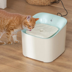 Автоматический питьевой фонтан для животных PawHut D08-025V90BU (White/Blue) Thumb