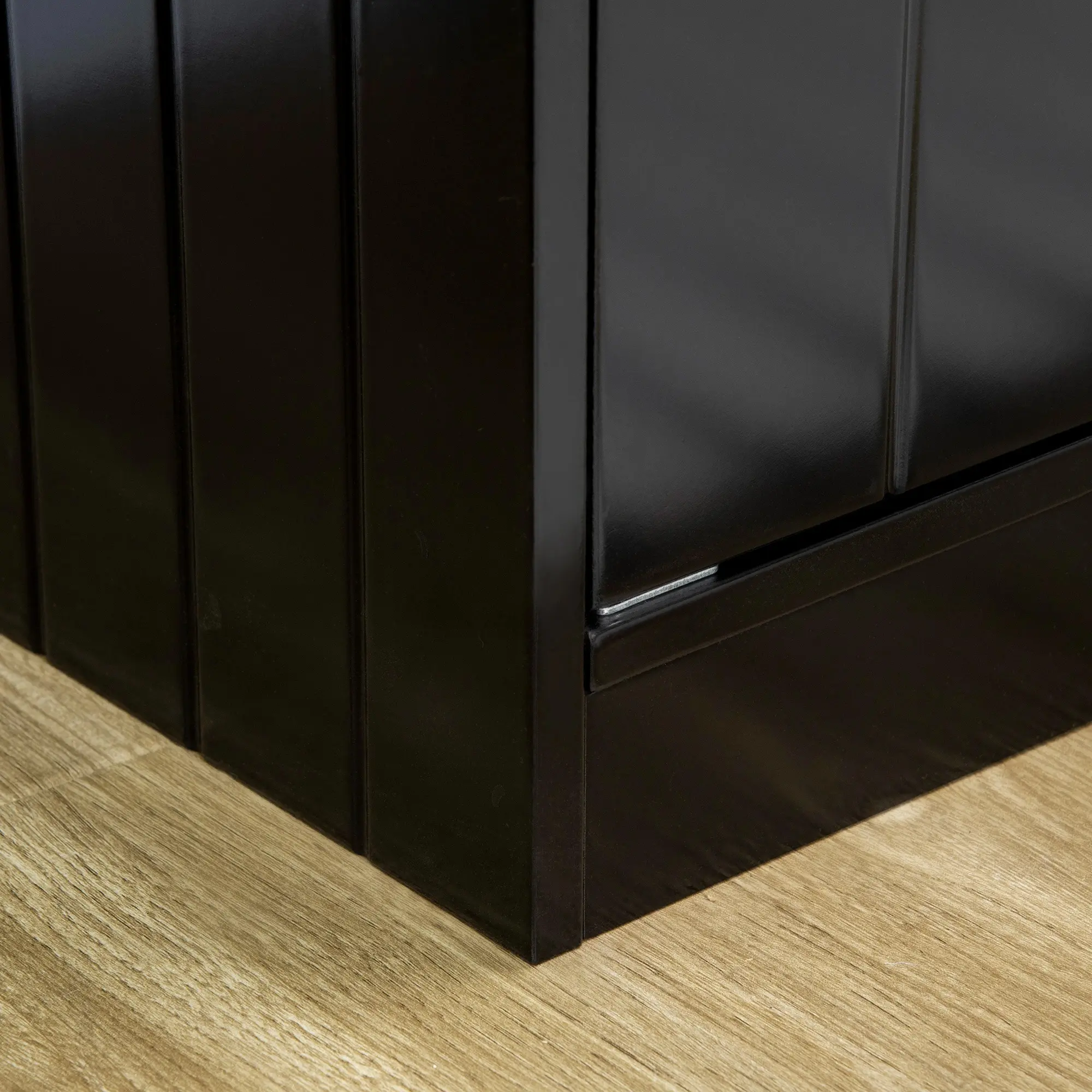 Bol dublu pentru caini PawHut D08-040V00BK (Black) - 5