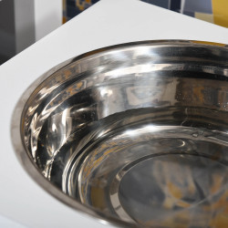 Двойная миска для животных PawHut D08-016WT (White) Thumb