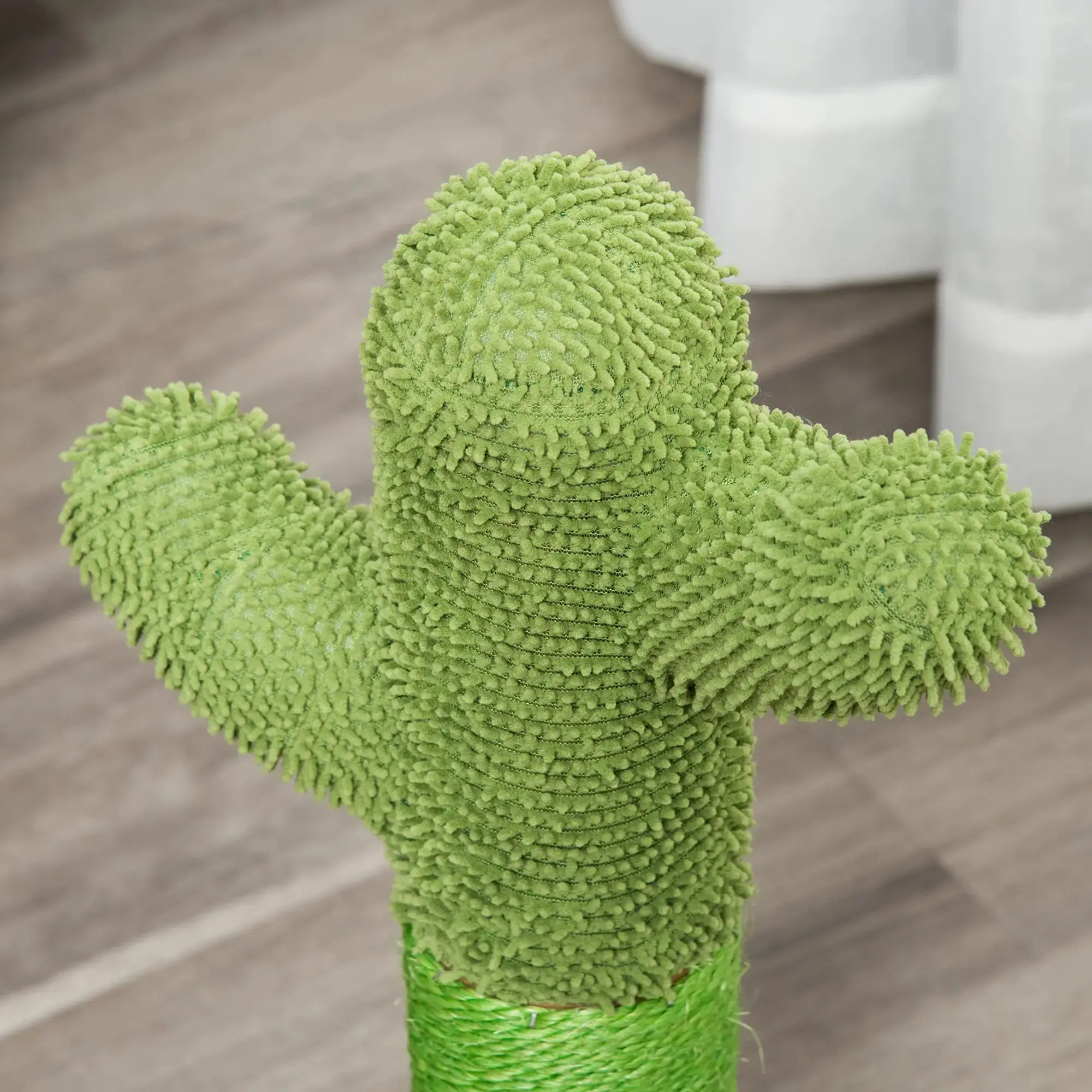 Когтеточка для кошек PawHut D30-452 (Green/Natural) - 4