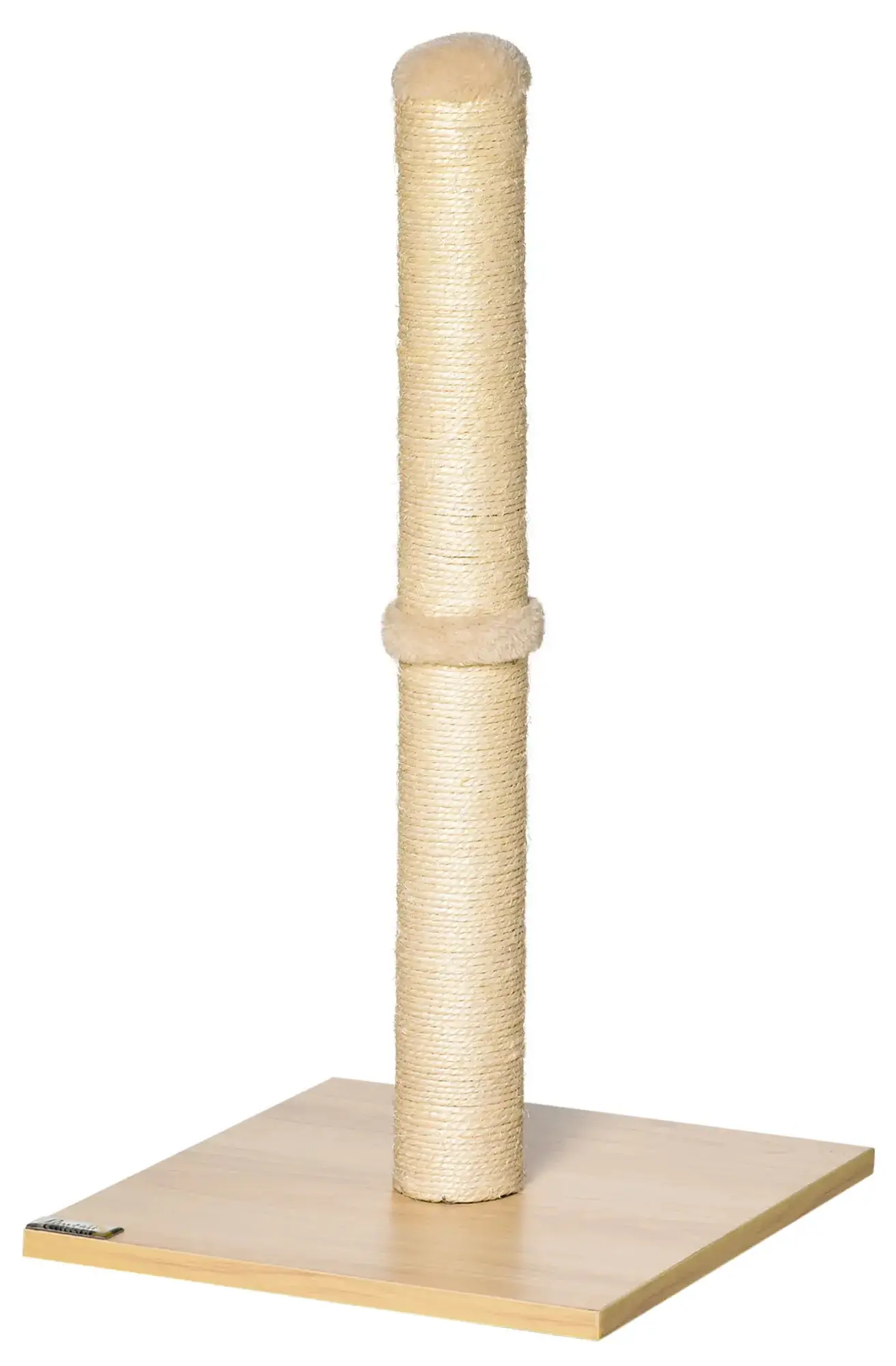 Stalp de zgariat pentru pisici PawHut D30-455 (Beige/Natural) - 2