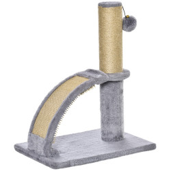 Stalp de zgariat pentru pisici PawHut D30-466 (Grey) Thumb