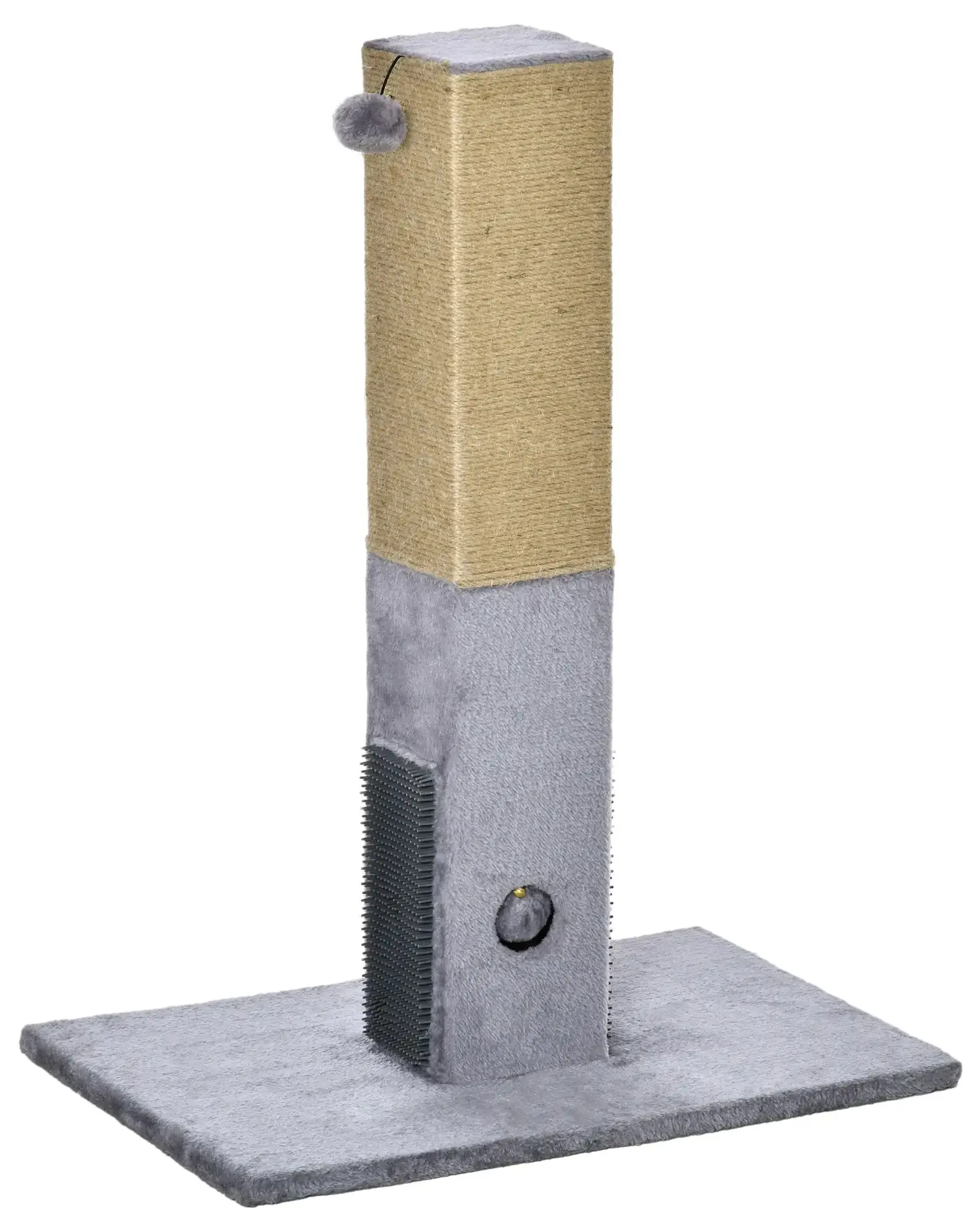 Stalp de zgariat pentru pisici PawHut D30-468 (Grey) - 3