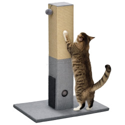 Stalp de zgariat pentru pisici PawHut D30-468 (Grey)