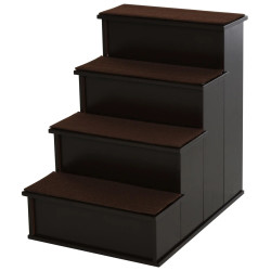 Лестница для кошек и собак PawHut D06-078 (Dark Brown) Thumb
