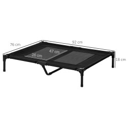 Pat pentru caini PawHut D04-033BK (Black) Thumb