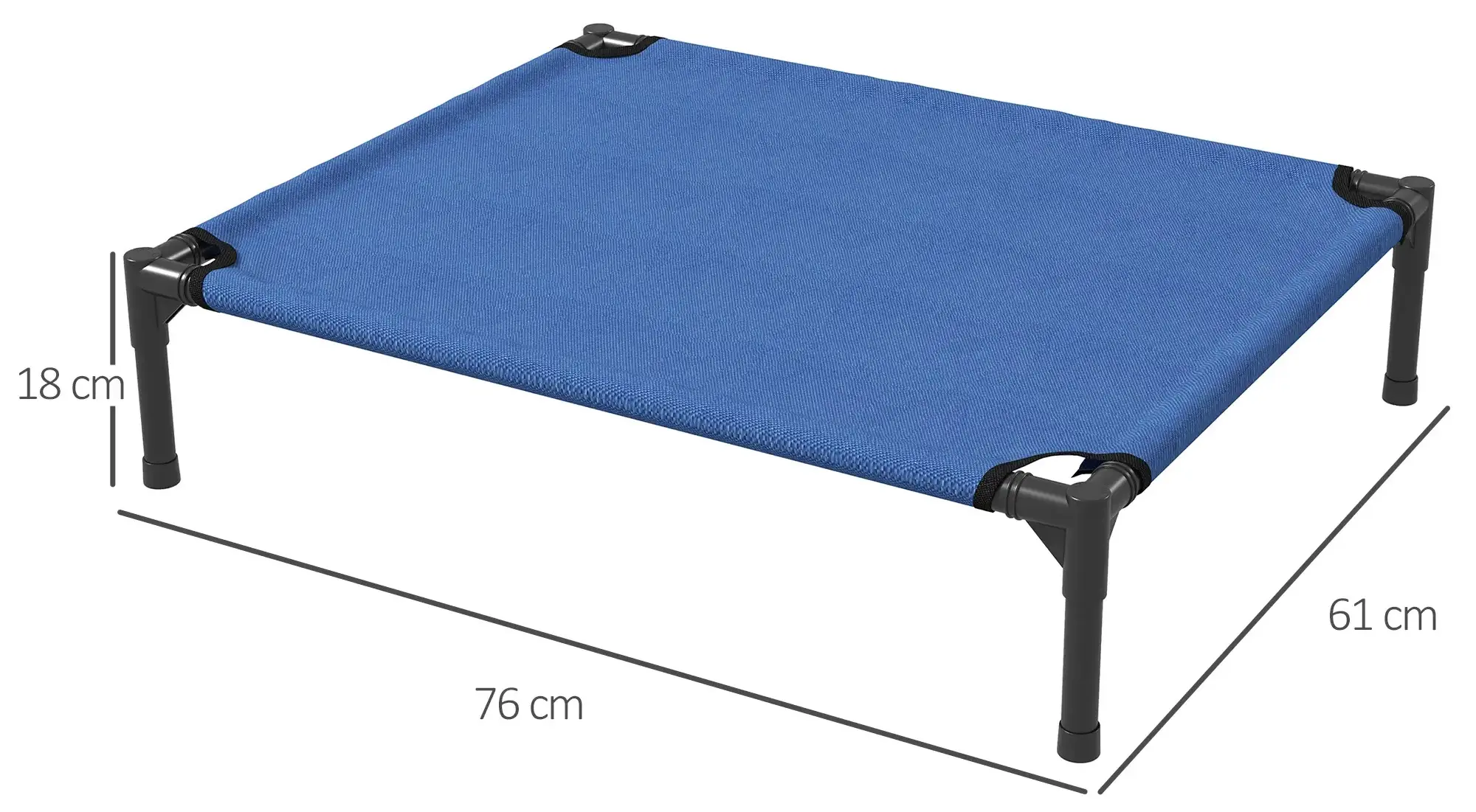 Лежак для собак PawHut D04-065 (Blue) - 3