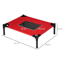 Pat pentru caini PawHut D04-067 (Red) Thumb