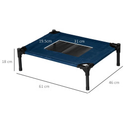 Лежак для собак PawHut D04-067DB (Dark Blue) Thumb