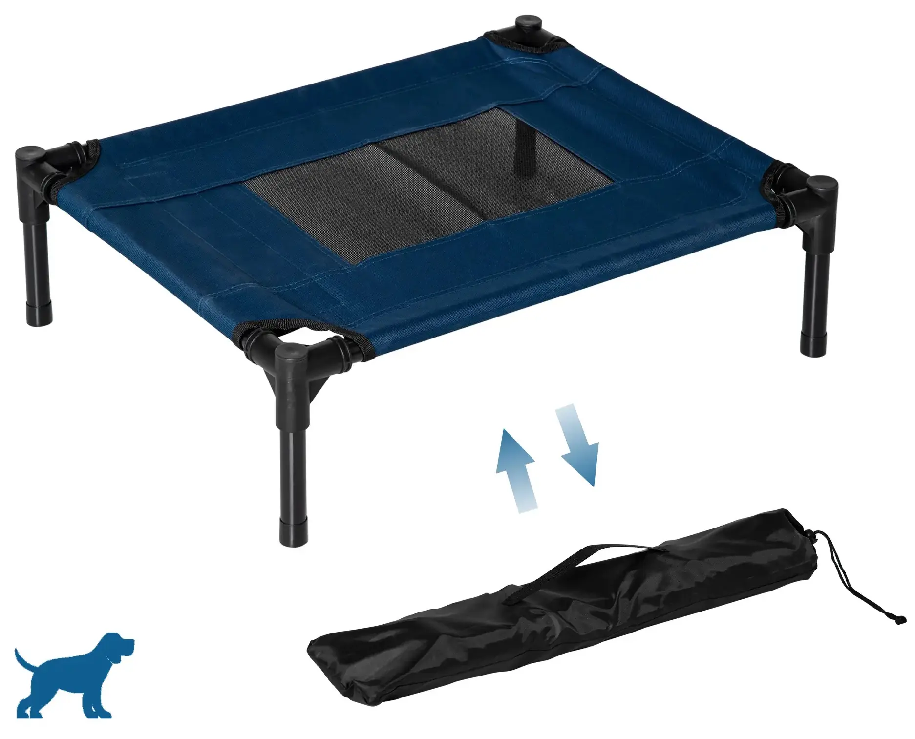 Лежак для собак PawHut D04-067DB (Dark Blue) - 4