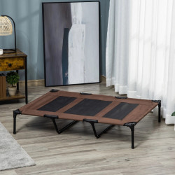 Лежак для собак PawHut D04-069CF (Brown/Black) Thumb