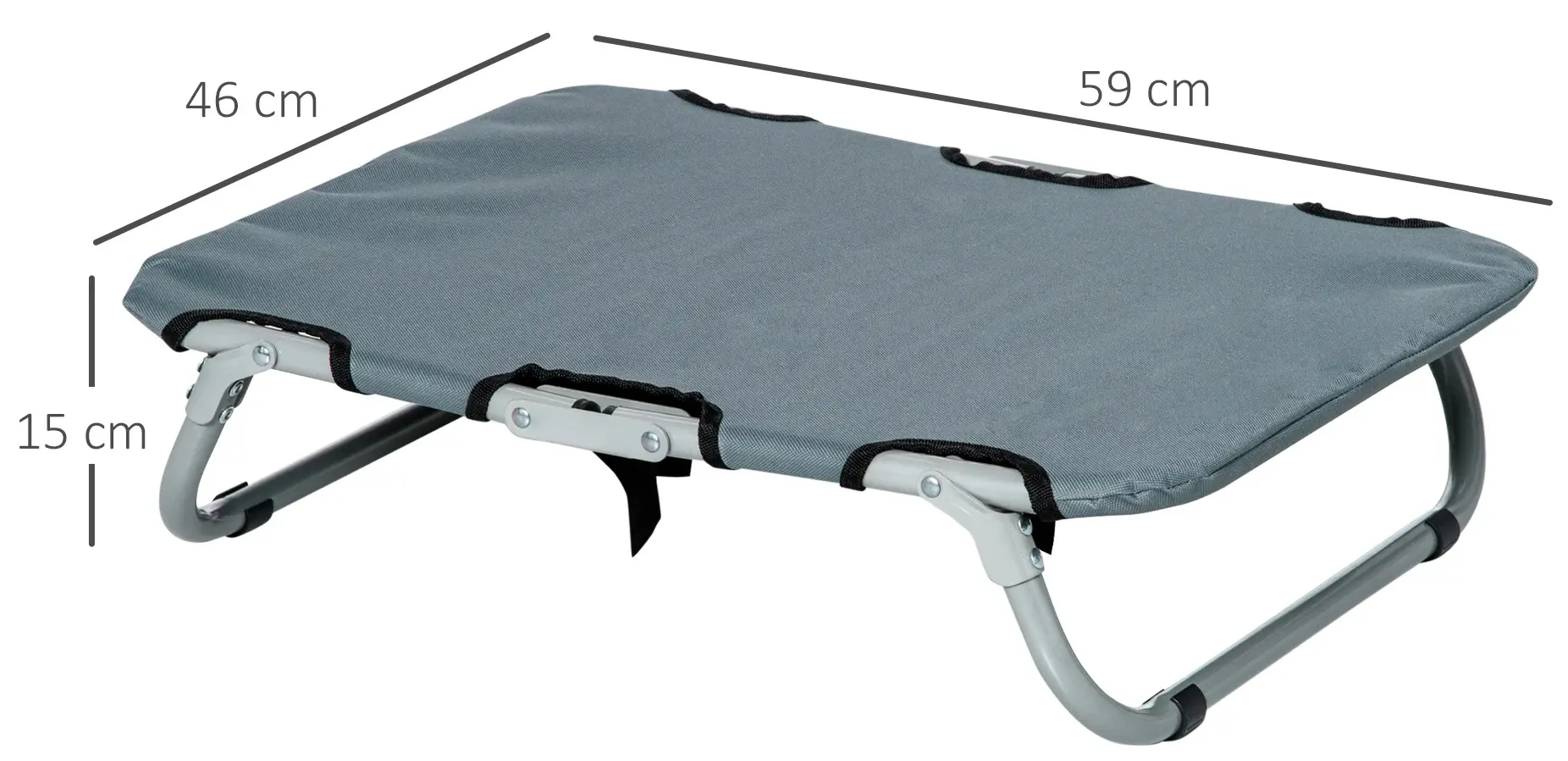 Pat pentru caini PawHut D04-101GY (Gray) - 2