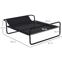 Pat pentru caini PawHut D04-273V00BK (Black) Thumb