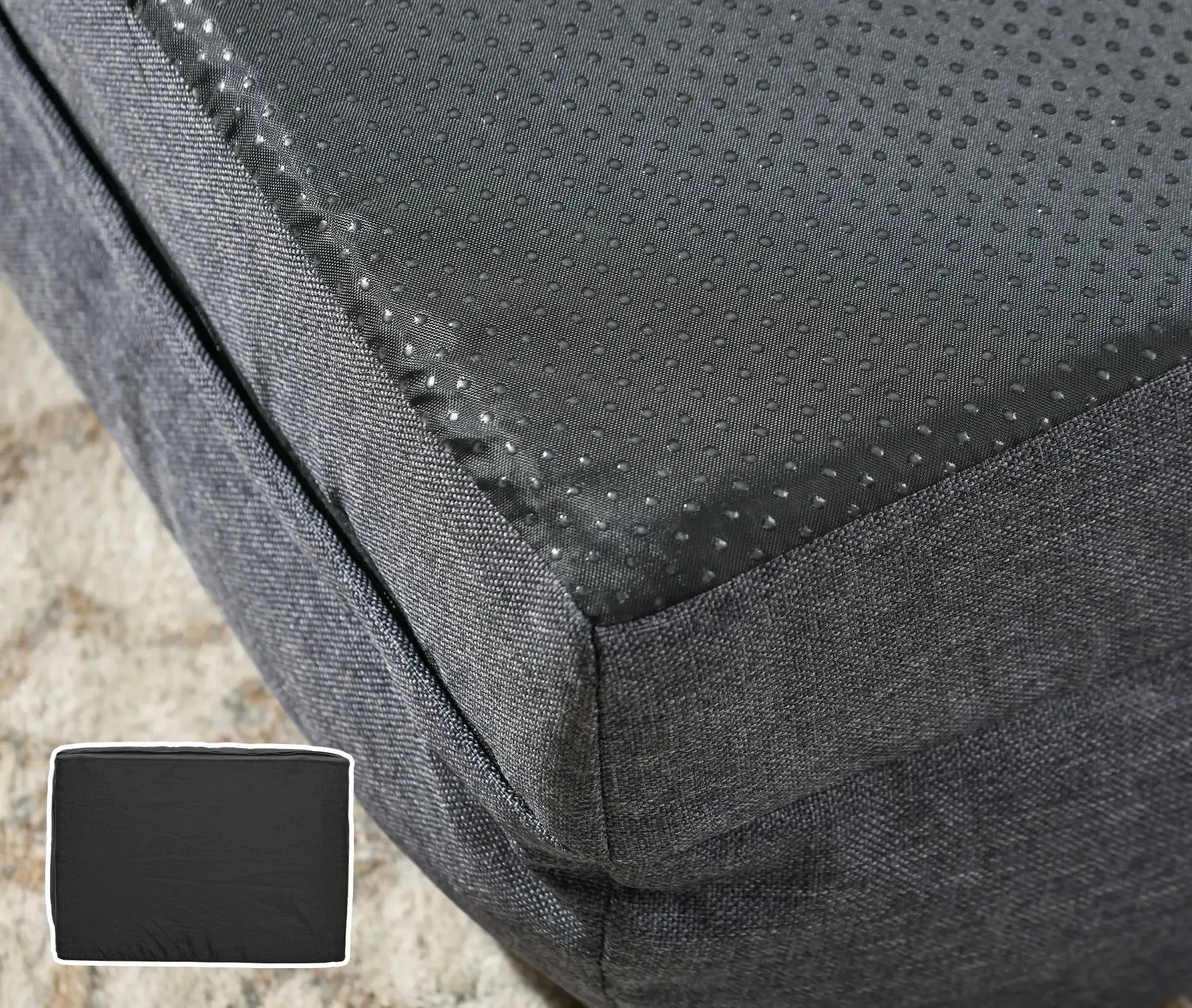 Лежак для собак PawHut D04-277V02CG (Charcoal Gray) - 5