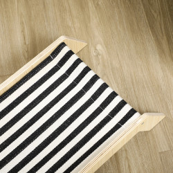 Pat cu stalp de zgariat PawHut D30-676V01CF (Brown/Natural) Thumb