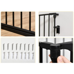 Bariera modulara de protectie pentru animale PawHut D06-100 (Black) Thumb