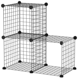 Модульный вольер для мелких животных PawHut D51-256 (Black) Thumb