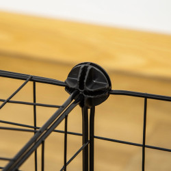 Модульный вольер для мелких животных PawHut D51-256 (Black) Thumb