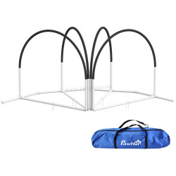 Set dresaj pentru caini PawHut D07-042V00BK (Black/White)
