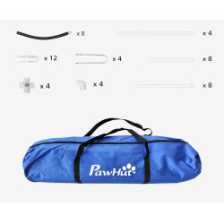 Set dresaj pentru caini PawHut D07-042V00BK (Black/White) Thumb