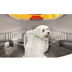 Transportor pentru animale PawHut D00-229V00LG (Cream/Grey) Thumb