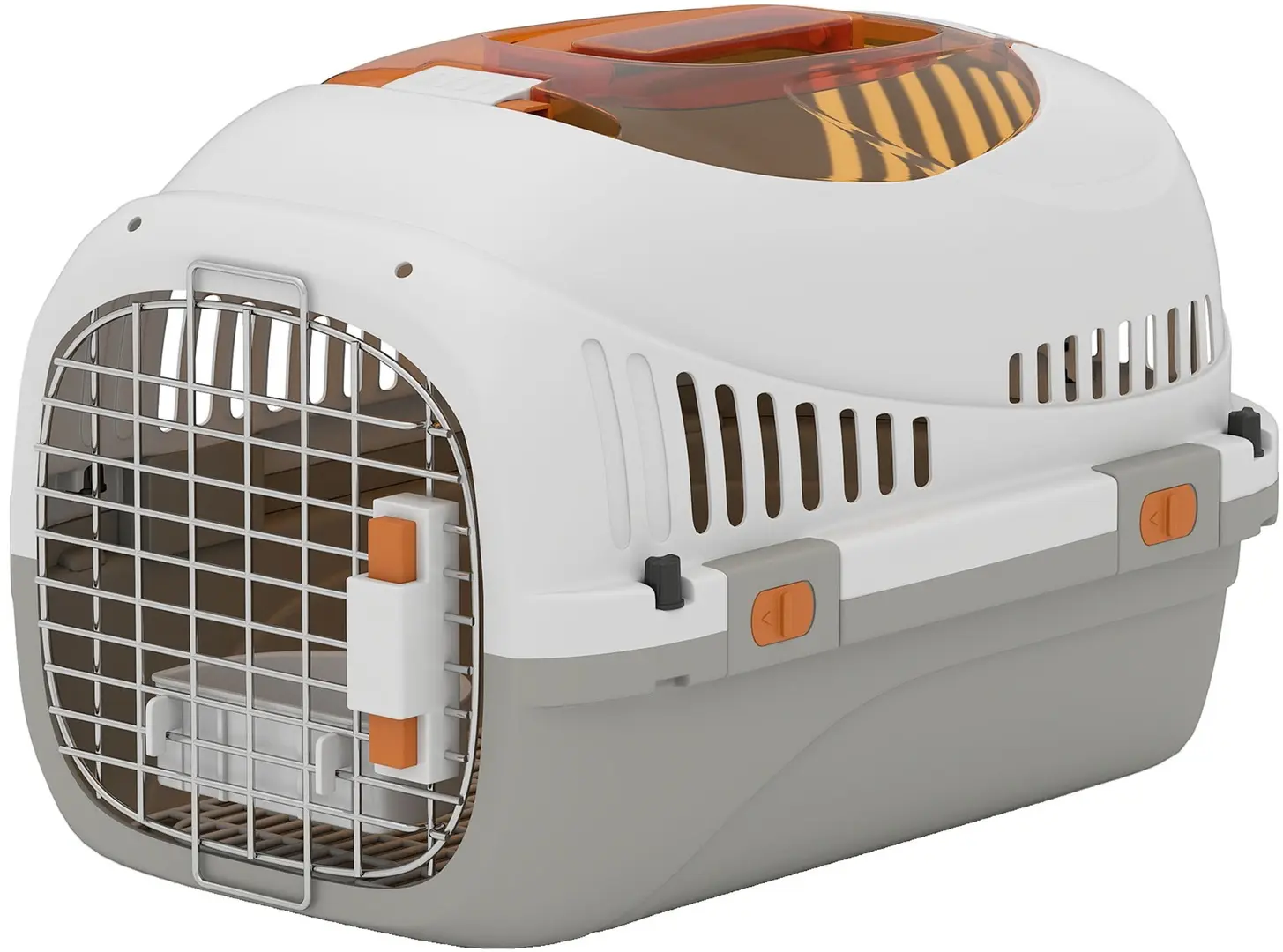 Transportor pentru animale PawHut D00-229V00LG (Cream/Grey)