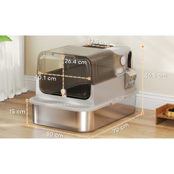 Переноска для животных PawHut D31-136V00GY (Inox) Thumb