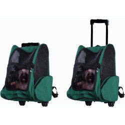 Rucsac-purtator pentru animale de companie PawHut D1-0013 (Green/Black) Thumb