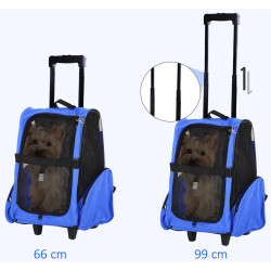 Рюкзак-переноска PawHut D1-0011 (Blue/Black) Thumb