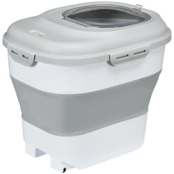Складной контейнер для корма PawHut D08-061V00GY (Grey/White) Thumb