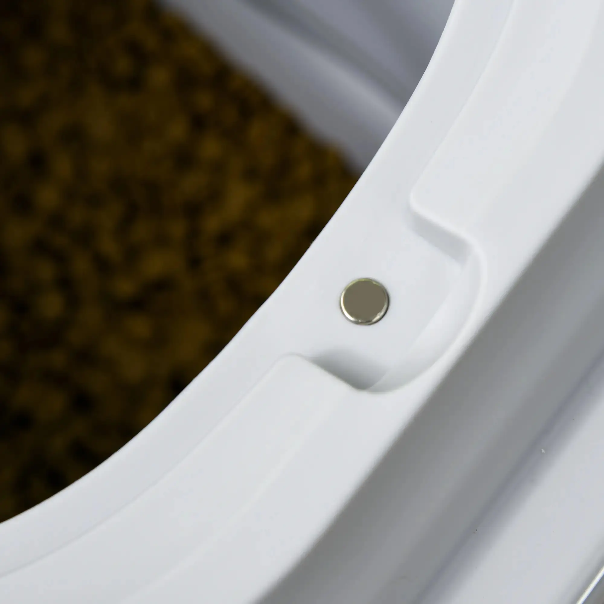 Складной контейнер для корма PawHut D08-061V00GY (Grey/White) - 4